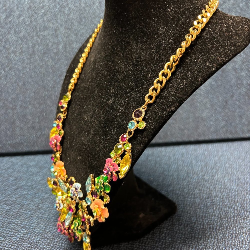 1641 Joan Rivers 25th Anniversary Necklace and Earrings Set - Picture 4 of 15